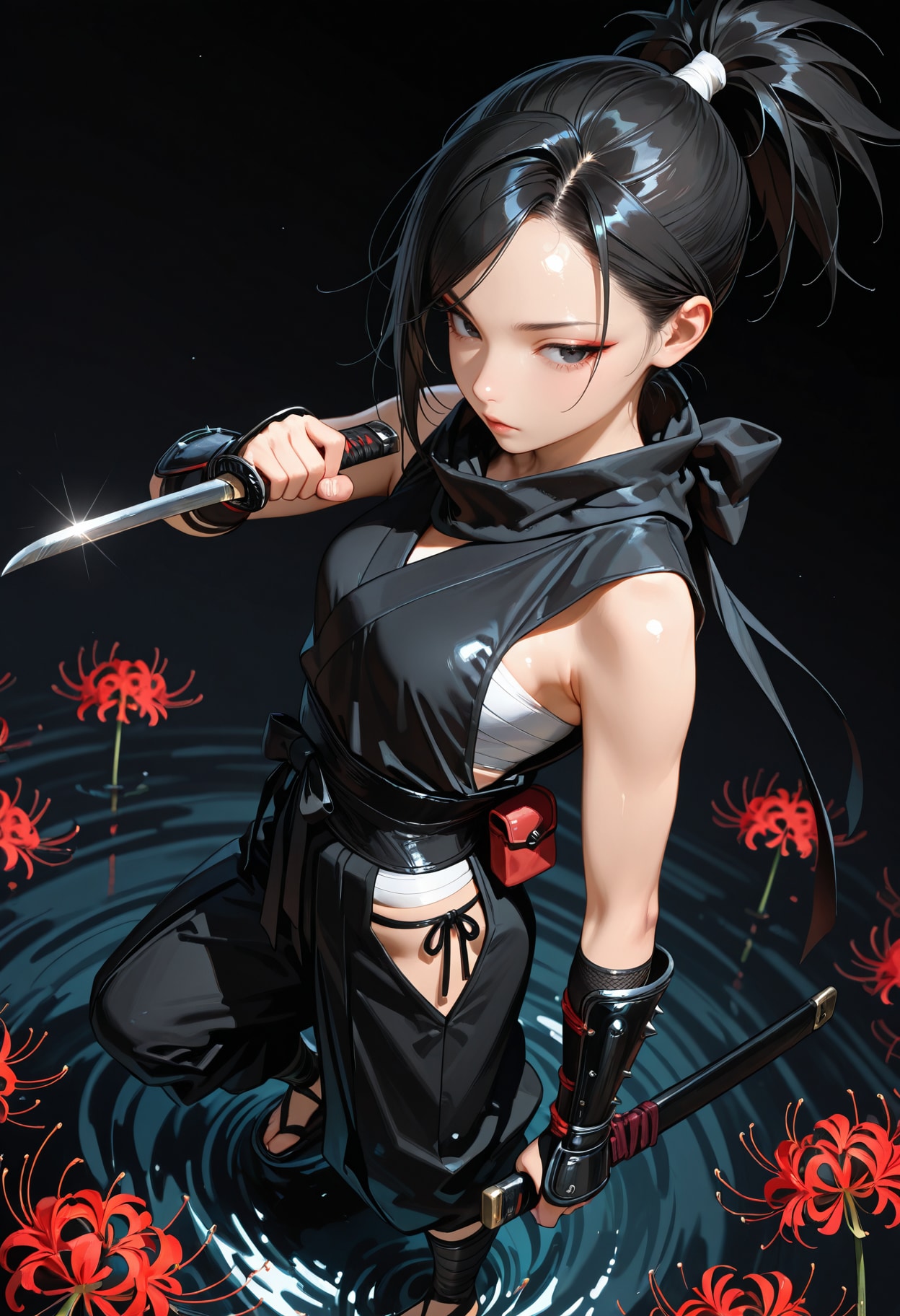 彩女。