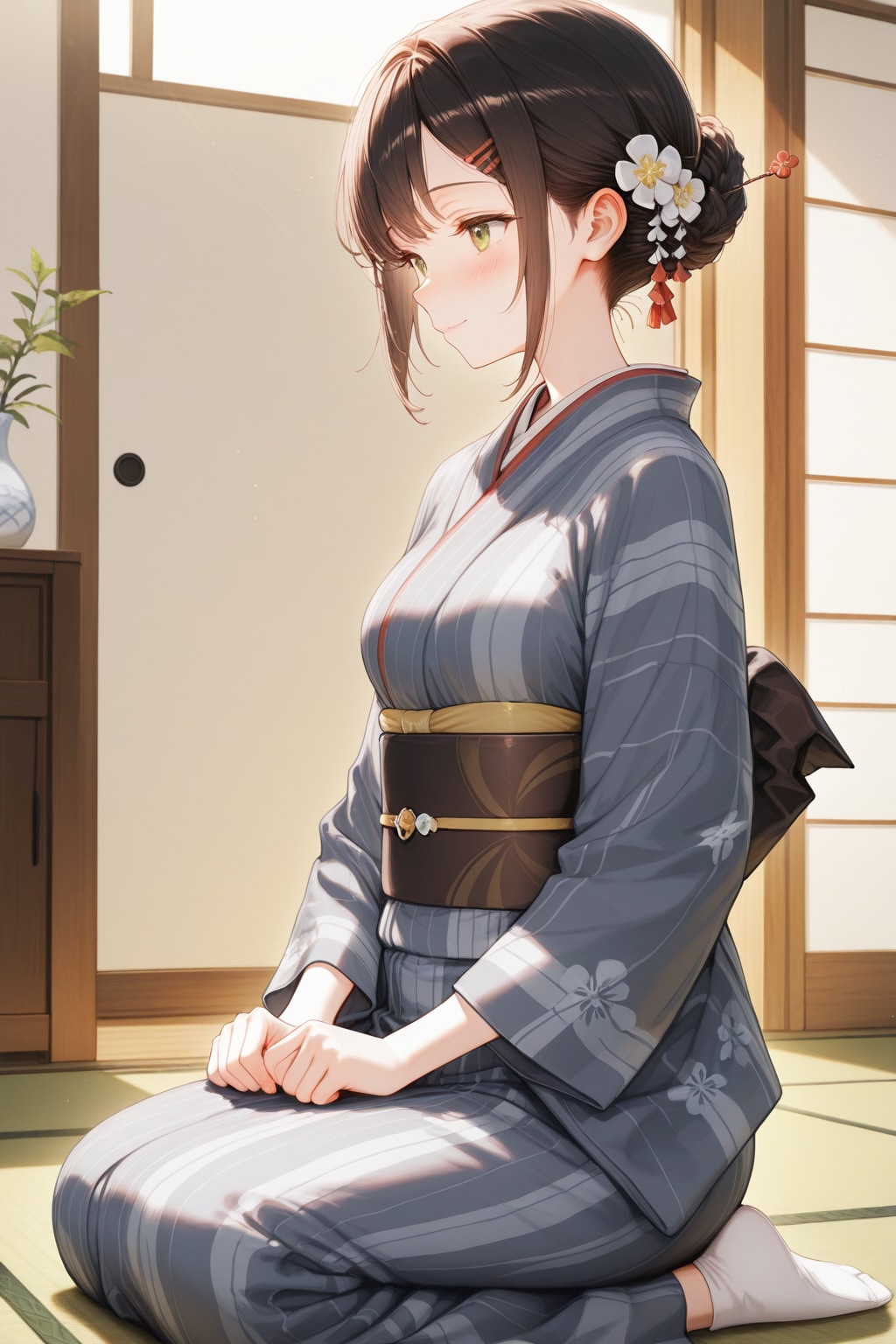 京都老舗呉服店の娘さん