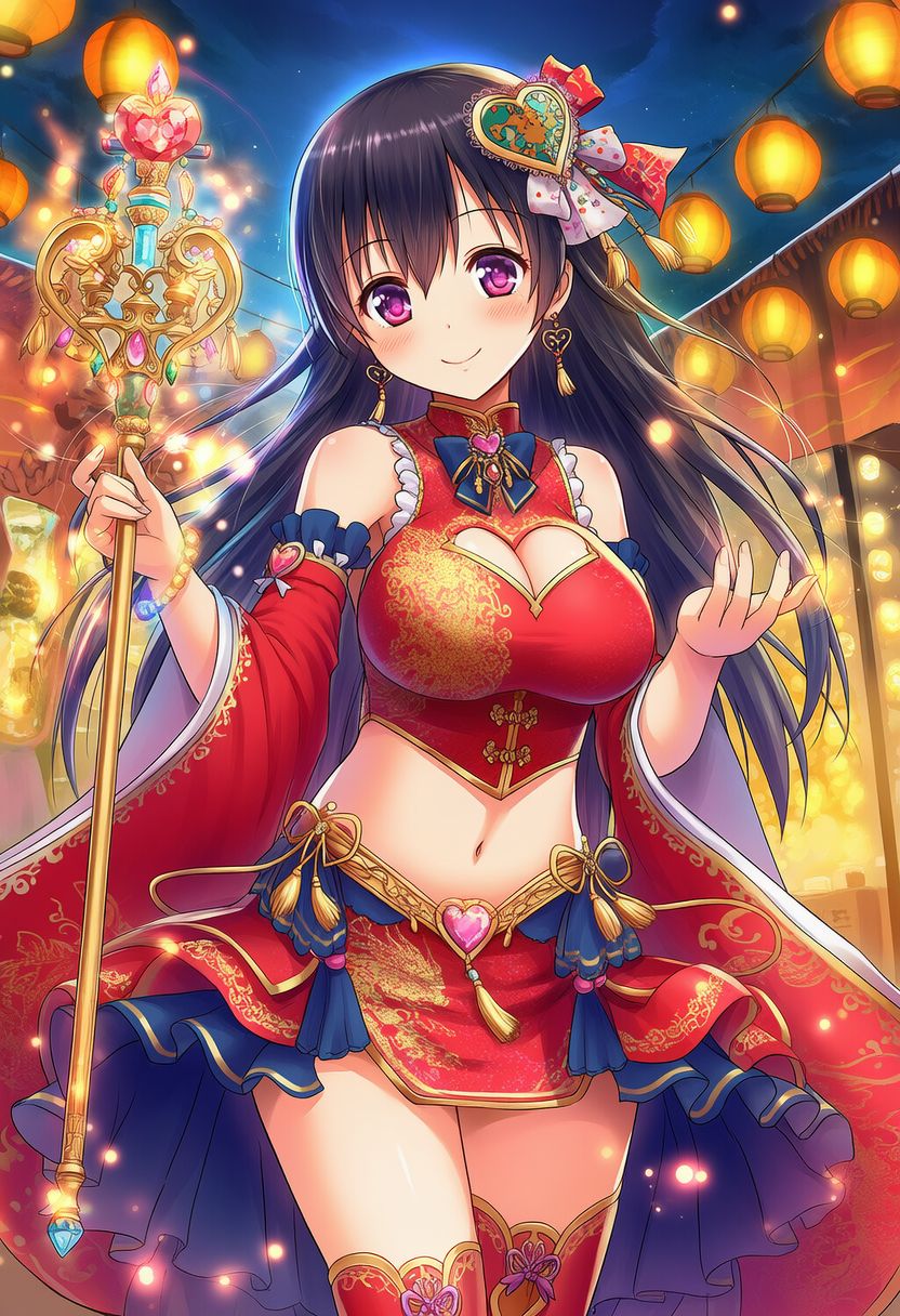 中華風の魔法少女