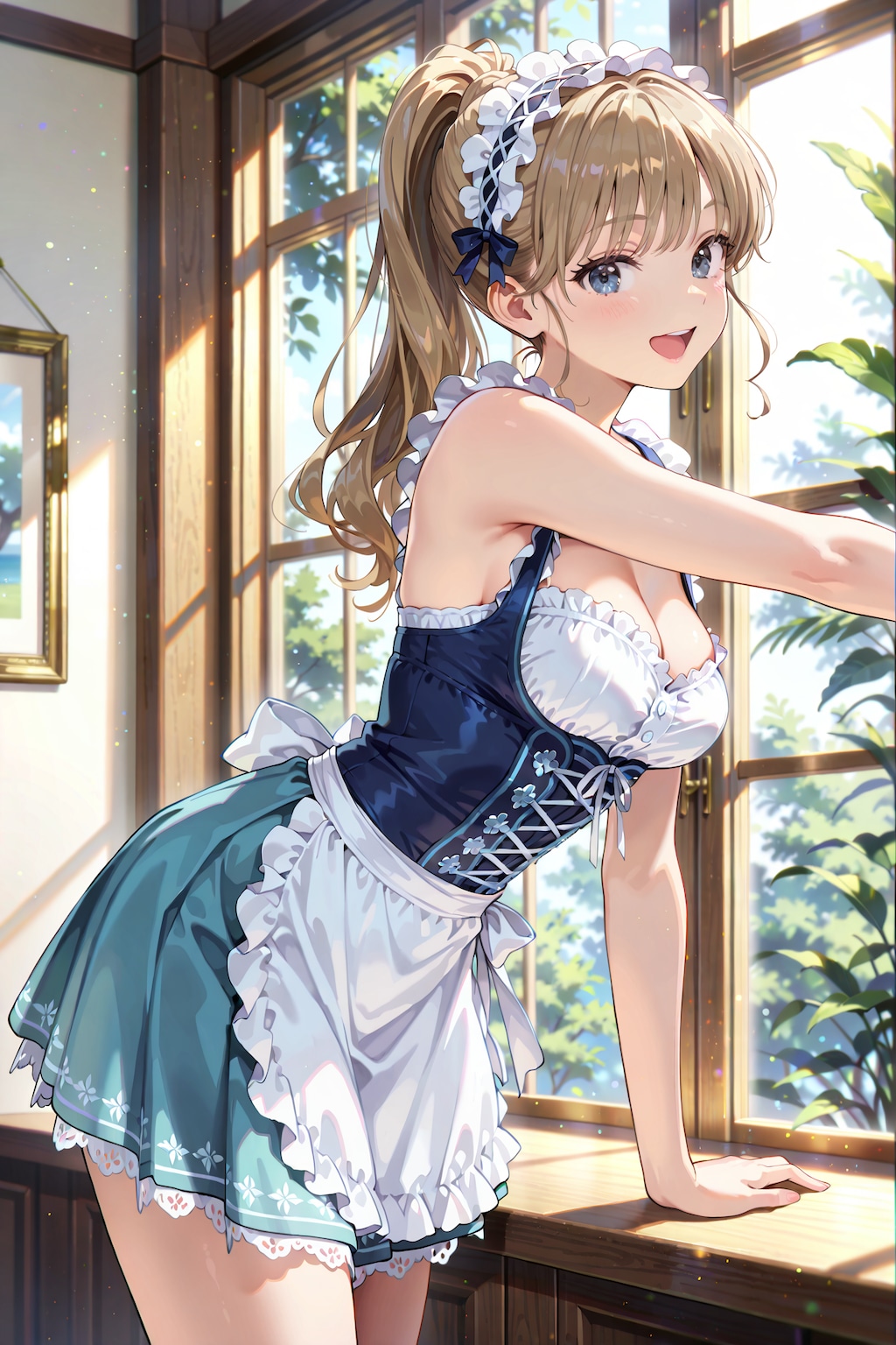 【撮影会】洋館のディアンドル娘 Z903