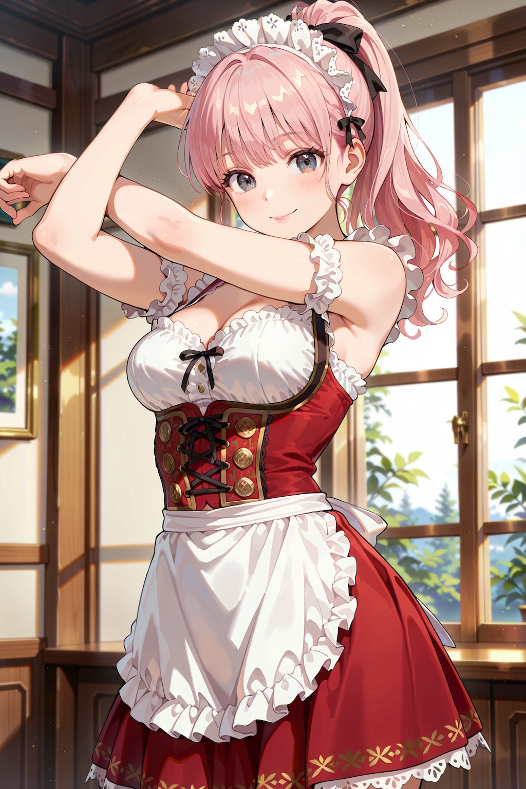 【撮影会】洋館のディアンドル娘 Z903