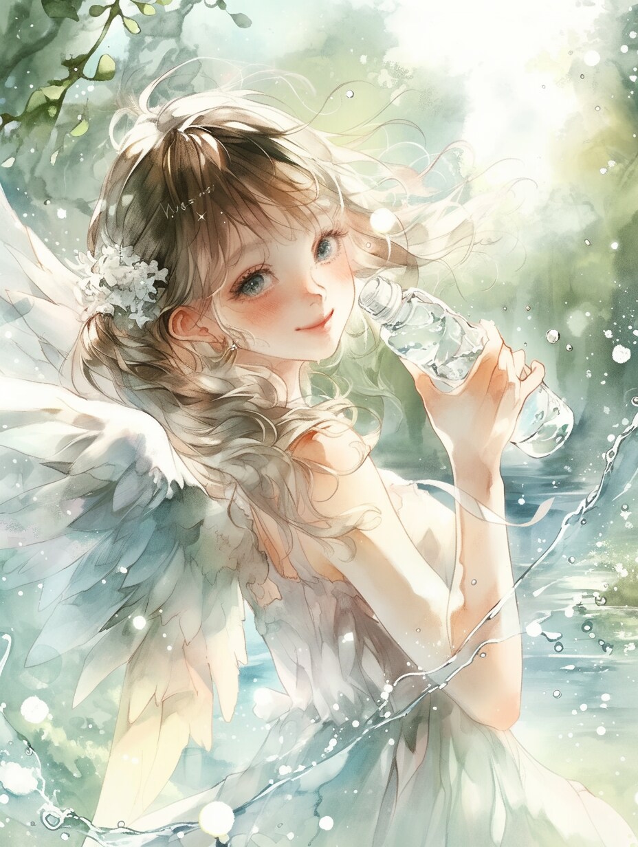 清流の美味しい天然水♪