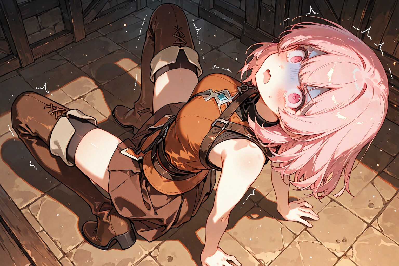 やっちまった罠発動『び、びっくりして、腰が抜けたんだが……』ミナト（TS転生者）
