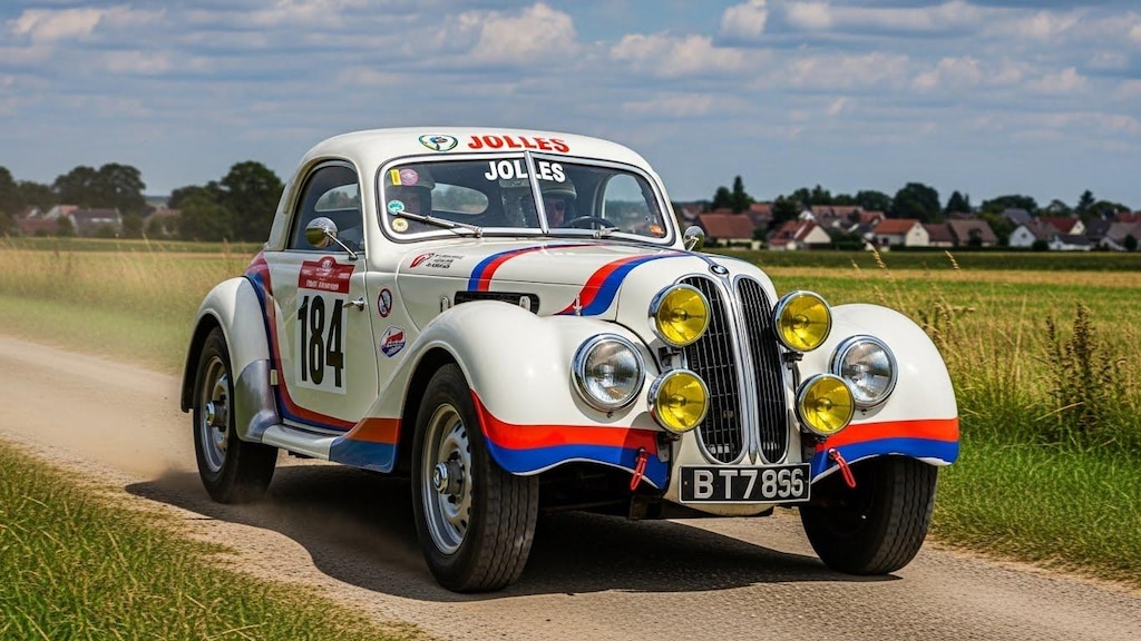 BMW328ラリーカー