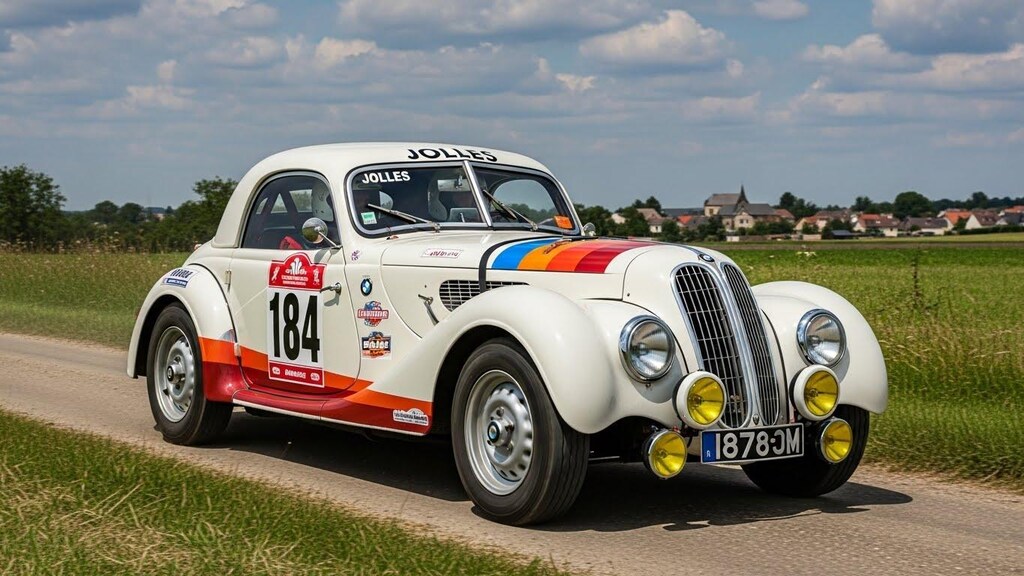 BMW328ラリーカー