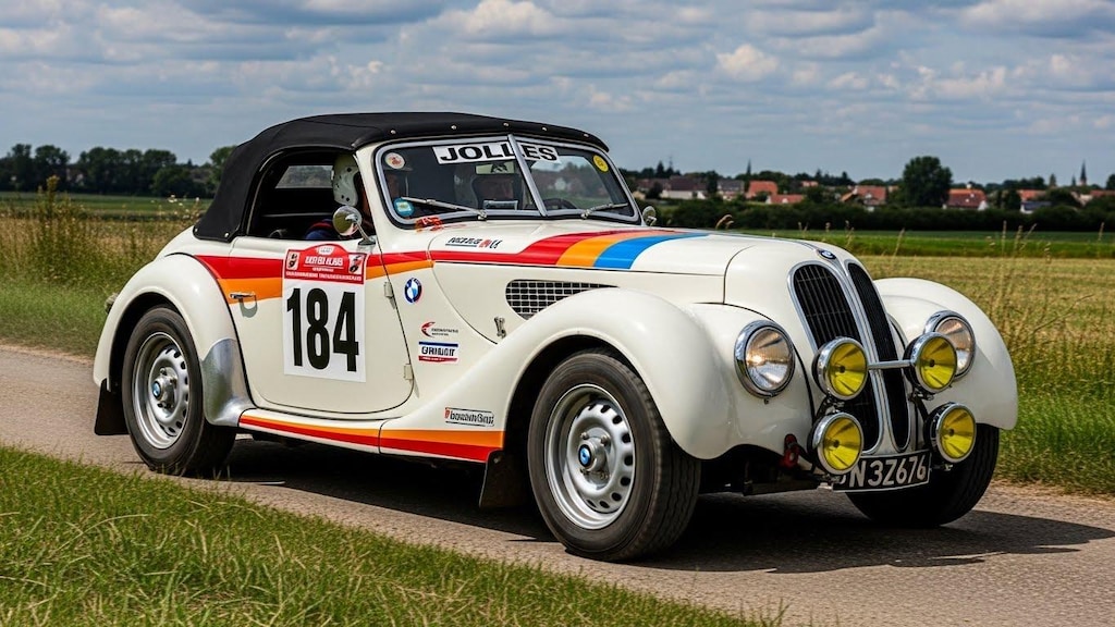 BMW328ラリーカー