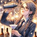 眼鏡三つ編みバーテンダーさん ／ 眼鏡三つ編み 12枚目