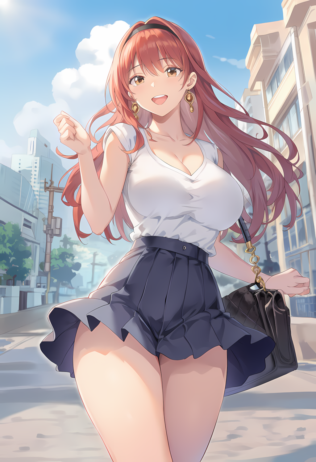 ノノカちゃんのCanCam風通勤グラビア🌞💼