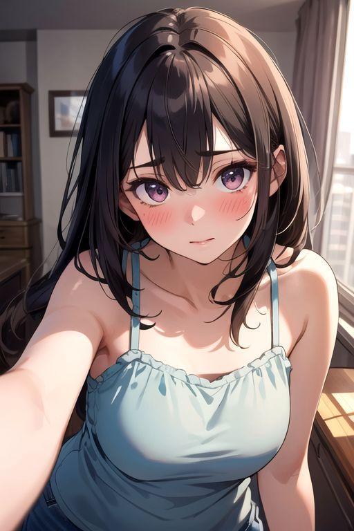 キスしたい．．．だめ？ | の人気AIイラスト・グラビア