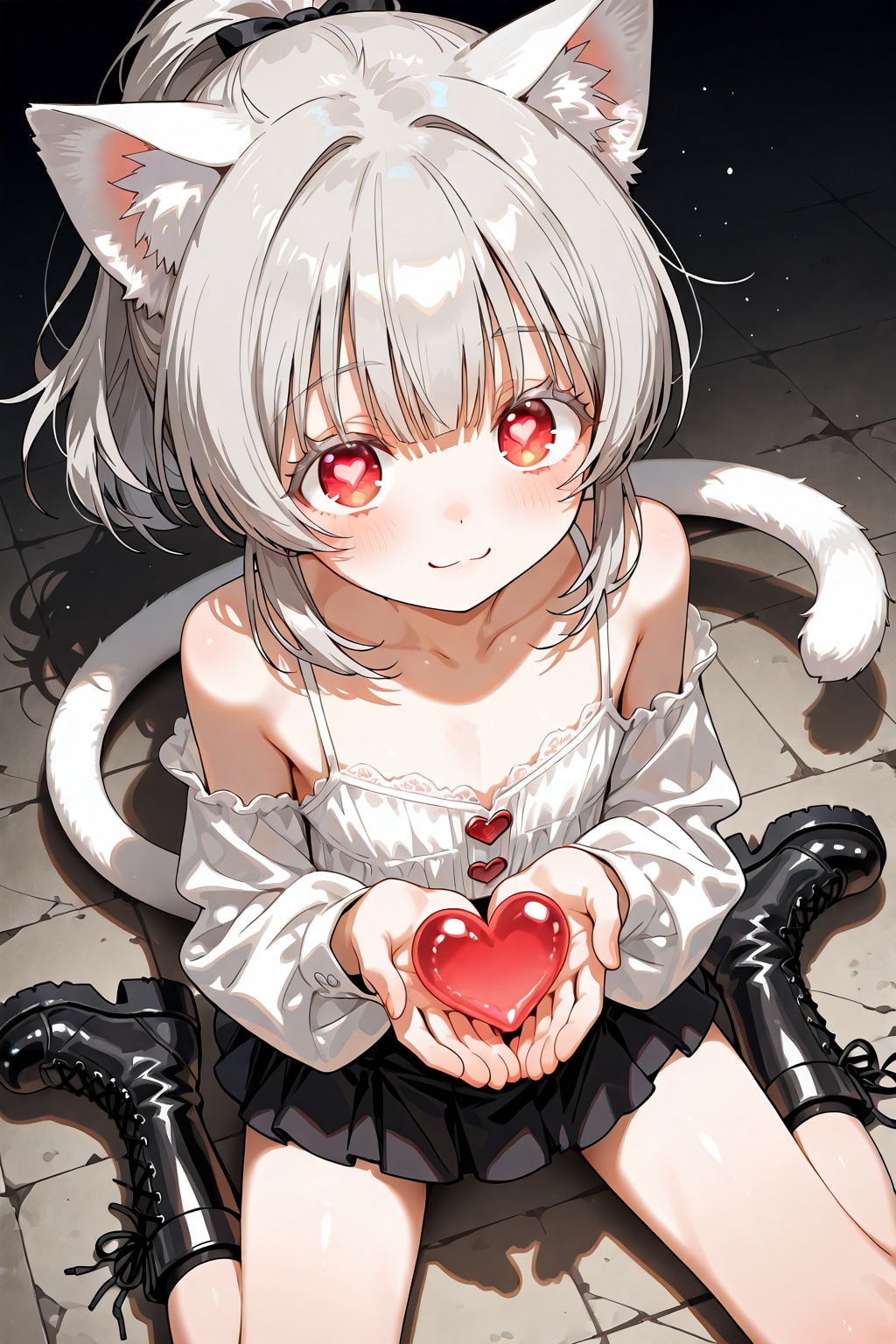 BONSAIで感謝の猫耳さん♂ | の人気AIイラスト・グラビア
