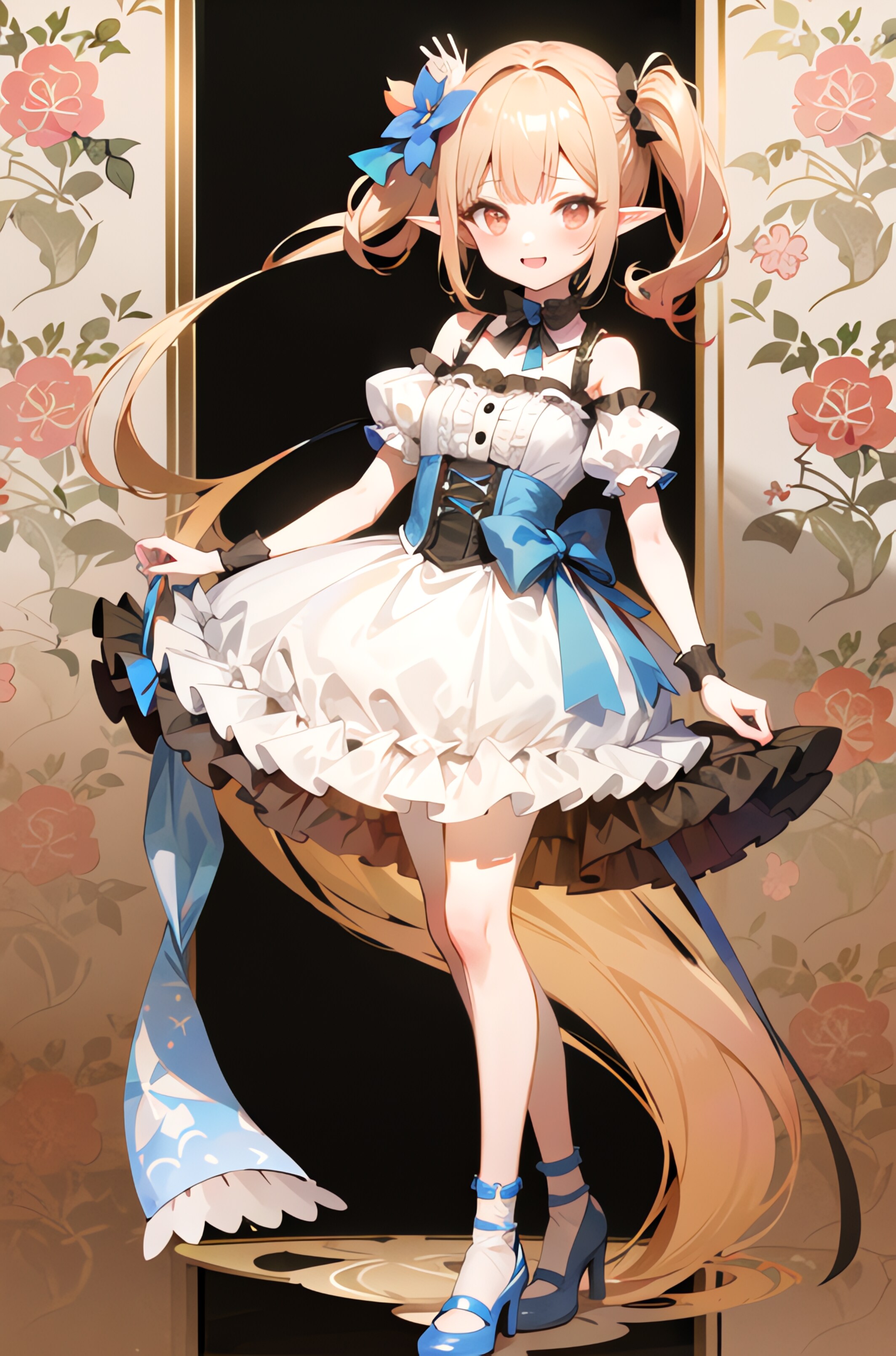 ツインテエルフちゃんkawaii!