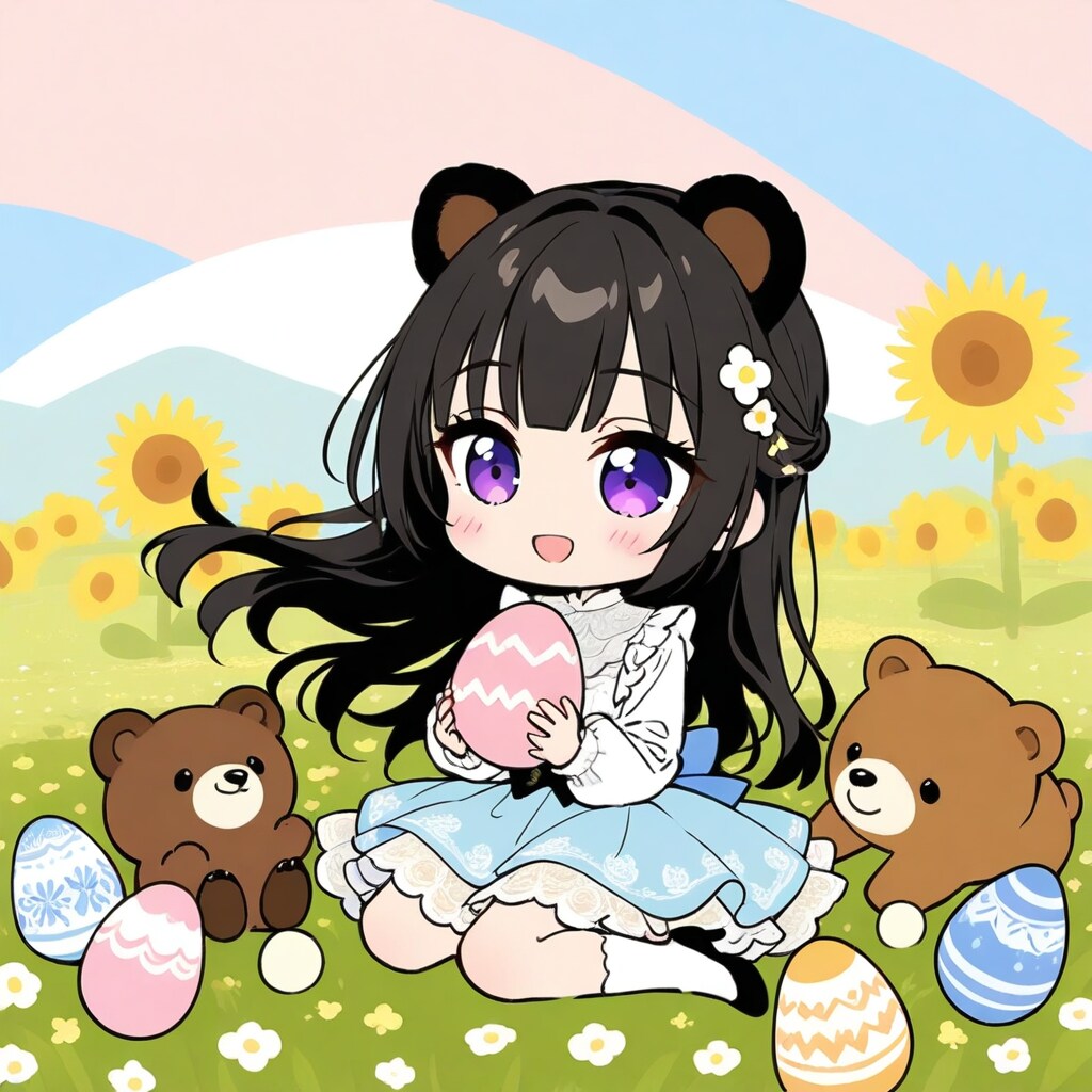 くまさんとたまごあつめ