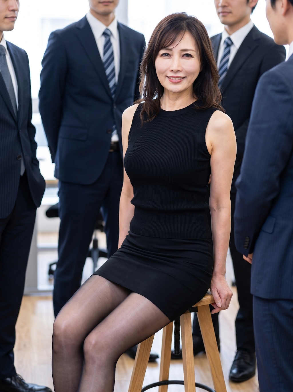 若手社員に人気の先輩OLさん。