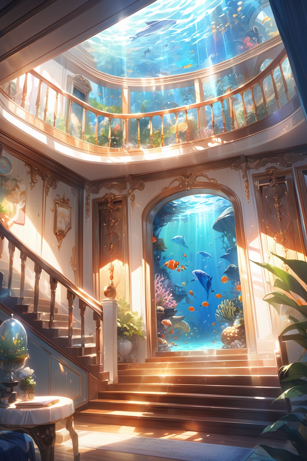 沈んだ館