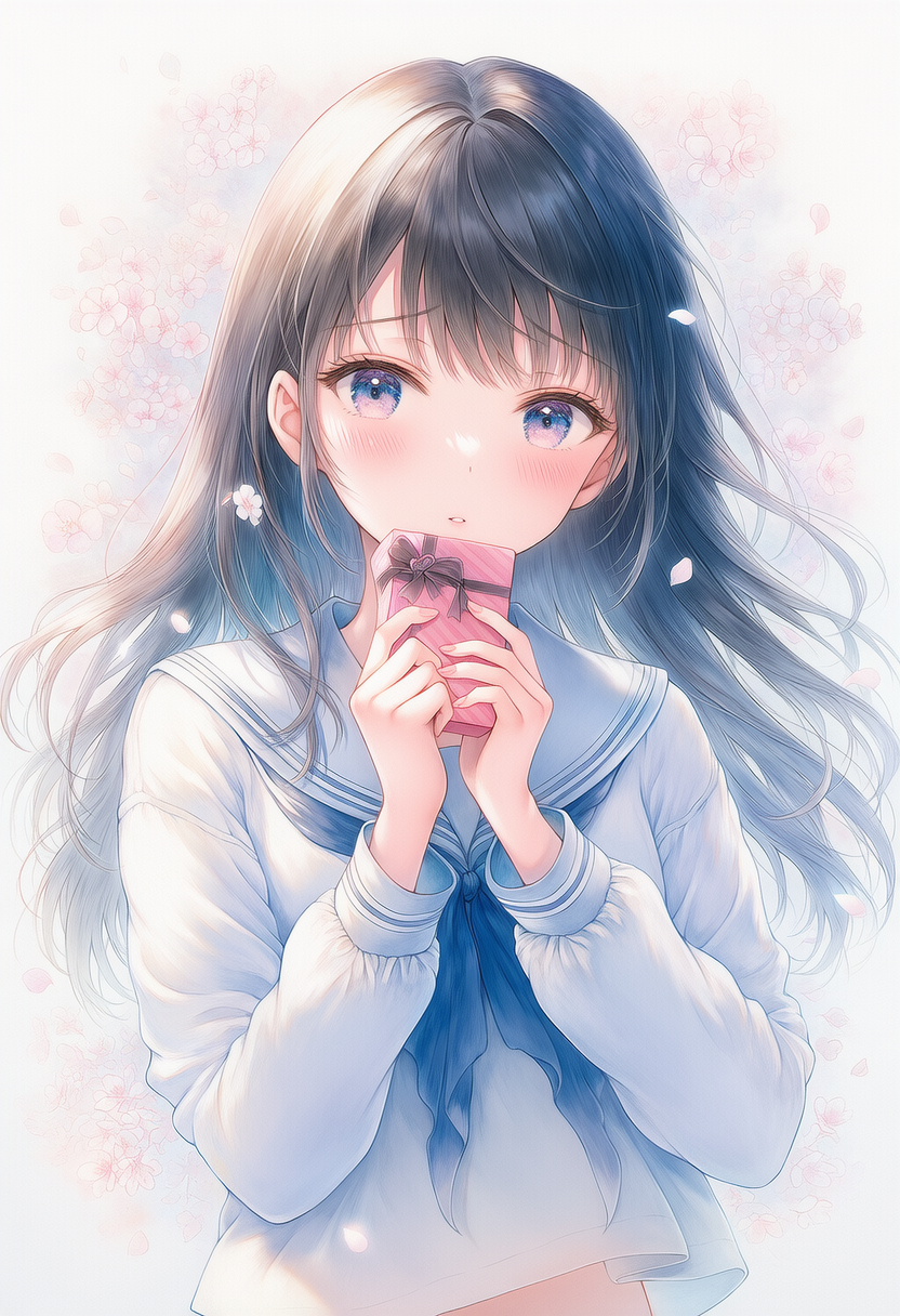 受け取ってください・・・