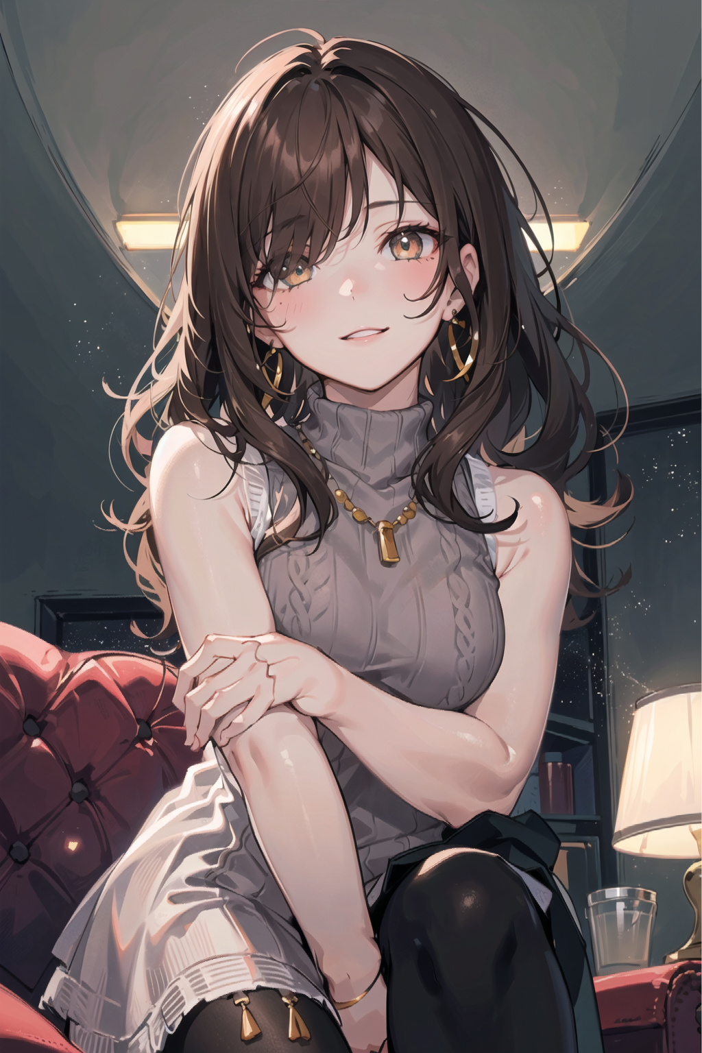 brownwavy lady 01