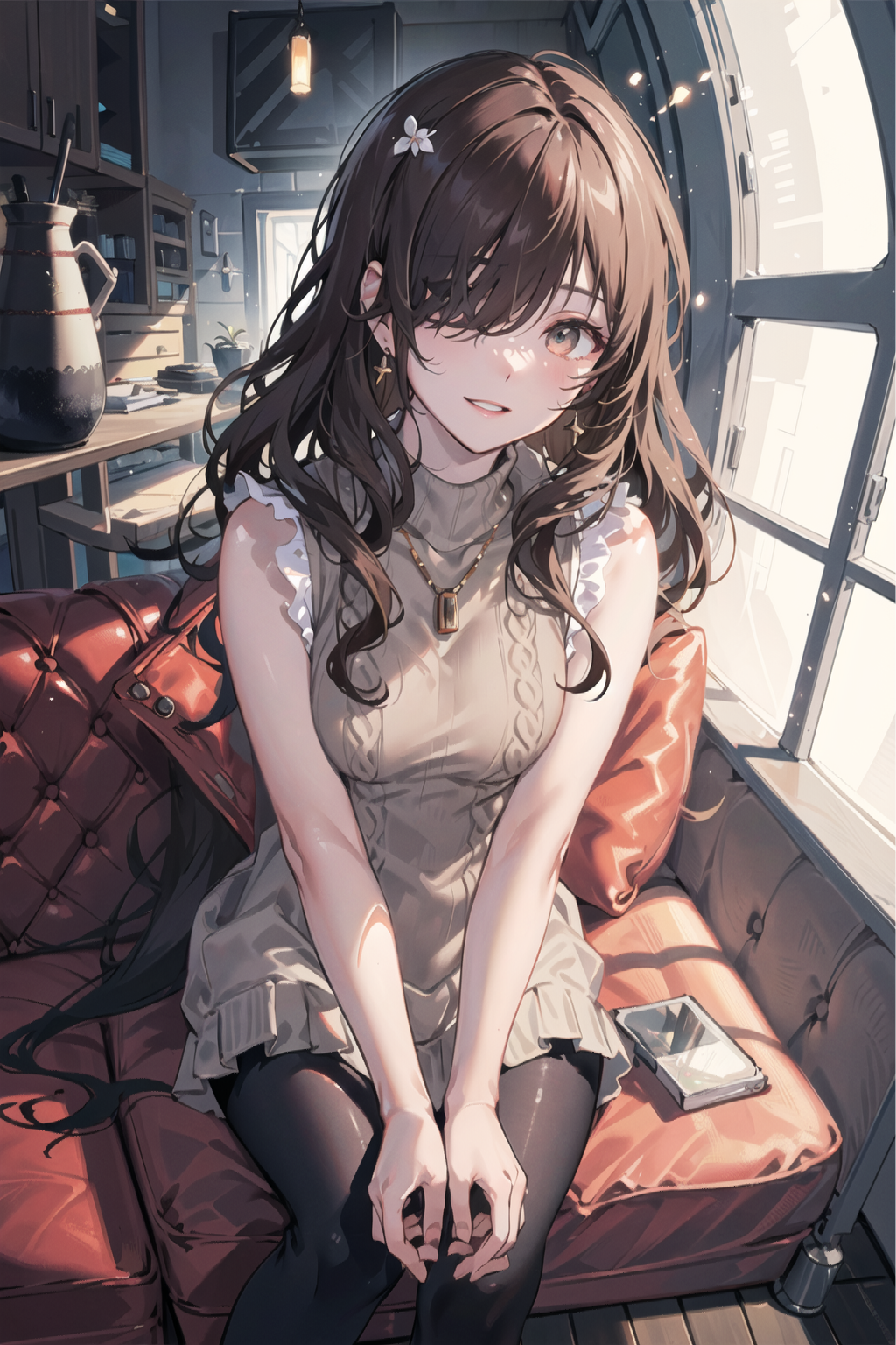 brownwavy lady 01