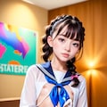 童顔ちっぱい女学生の手コキ 7枚目