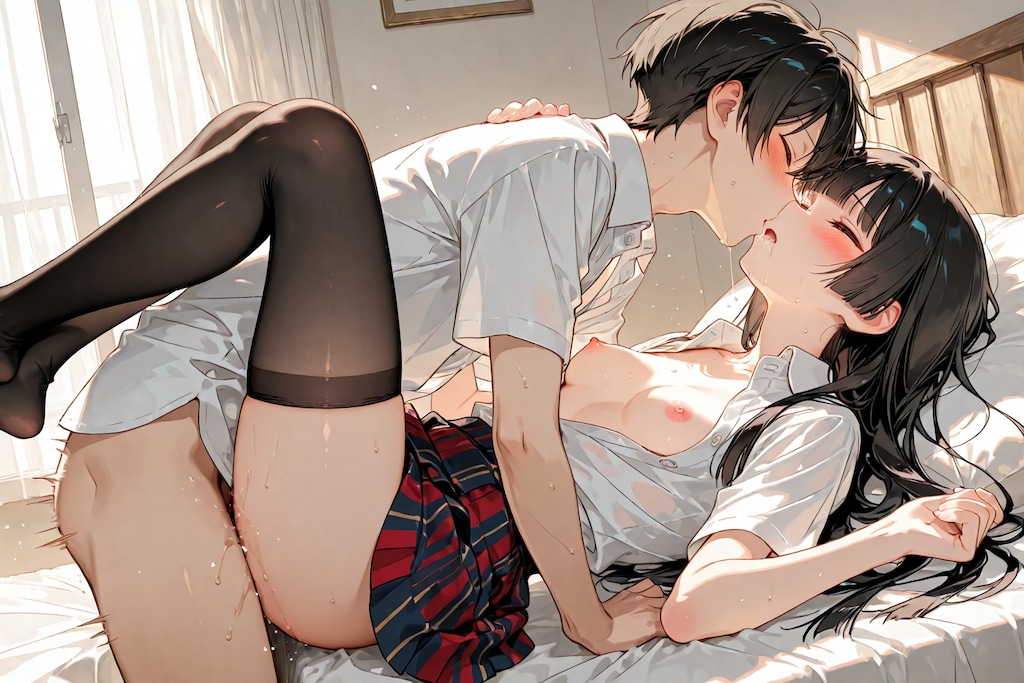 家出したカイリ（妹ちゃん）『んっ、んっ･･･もっとして･･･君だけが味方だもん……』