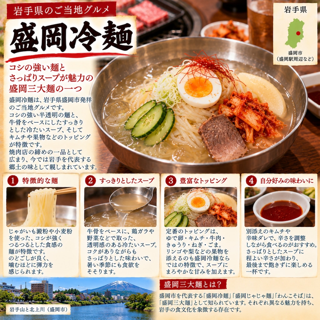 梢とランチ（１０３）盛岡冷麺