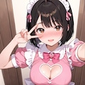 【今日の自撮り】メイドさん 2枚目