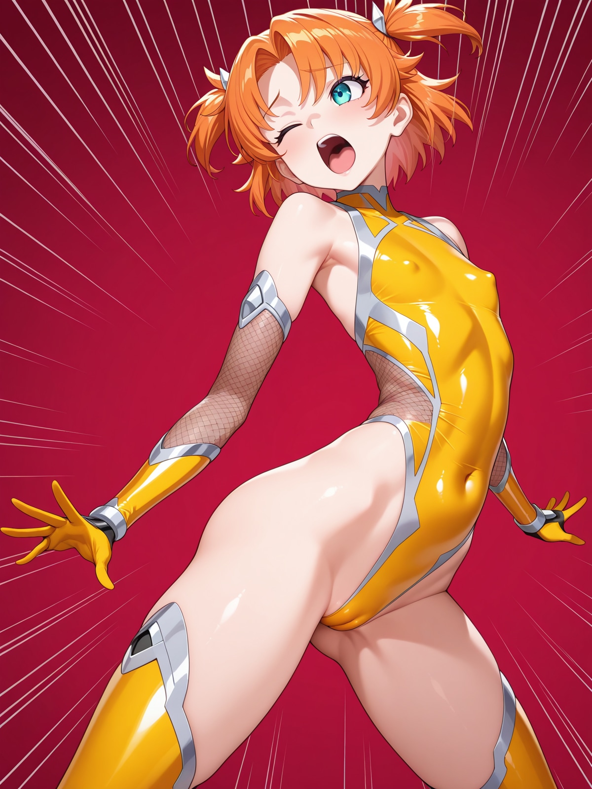 対魔忍な照夏アミリー 被ダメ 敗北