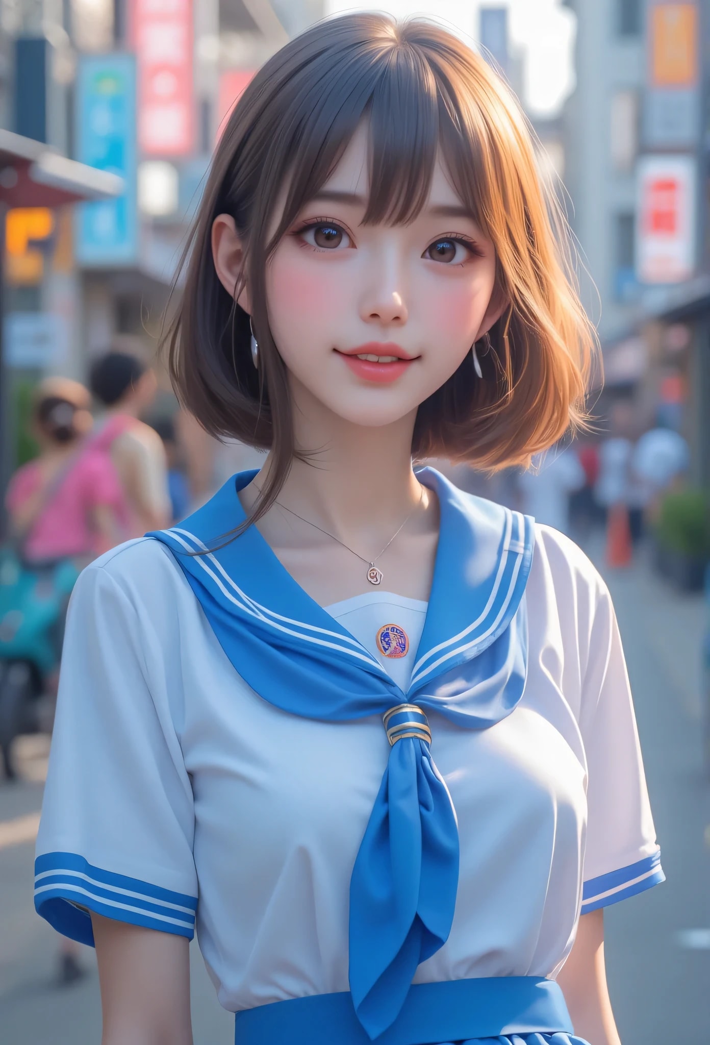 カラフルセーラー25 | の人気AIイラスト・グラビア