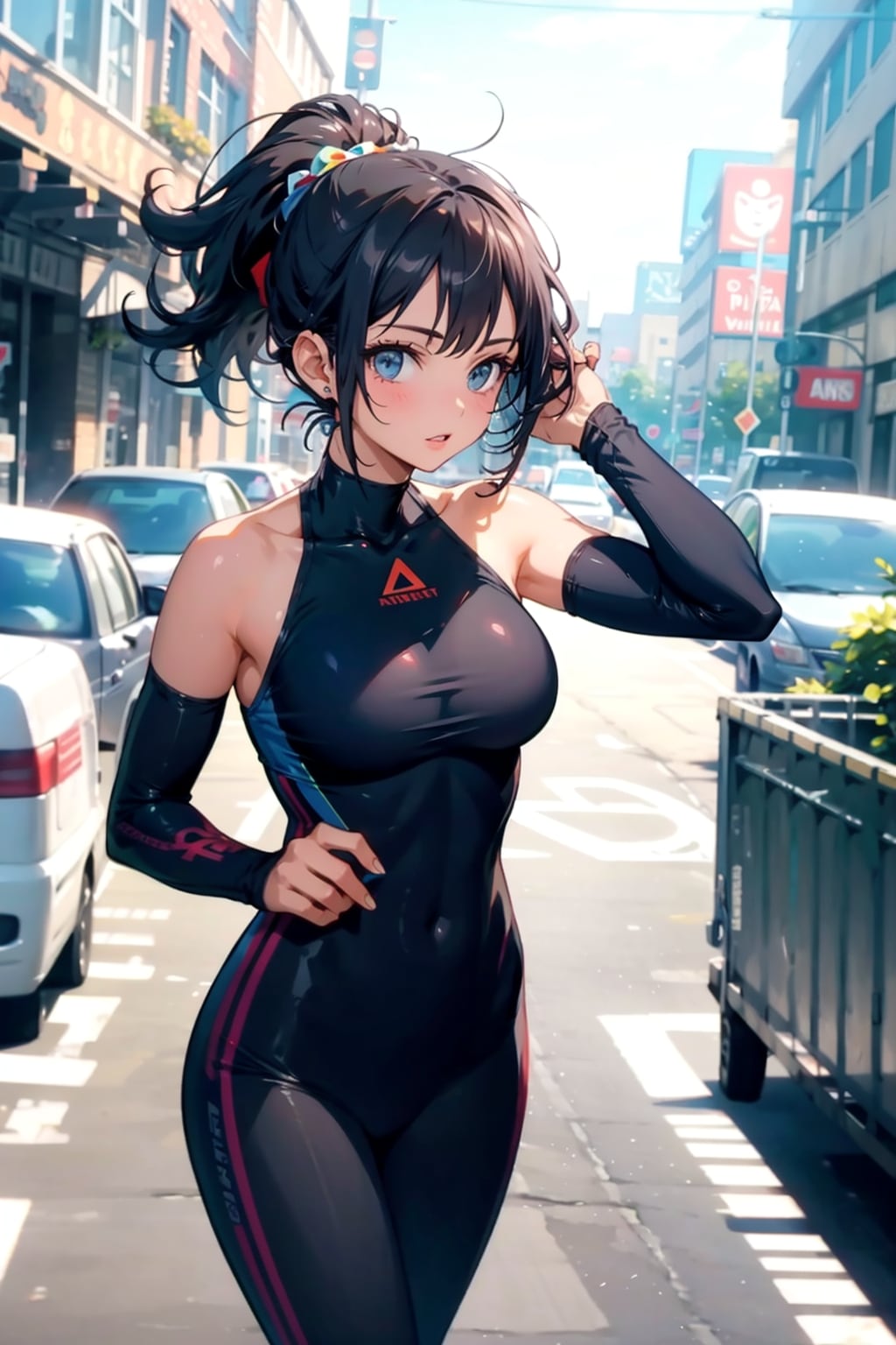 走る