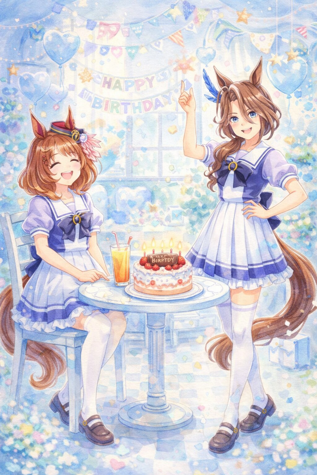 お誕生日のウマ娘🎂 | の人気AIイラスト・グラビア