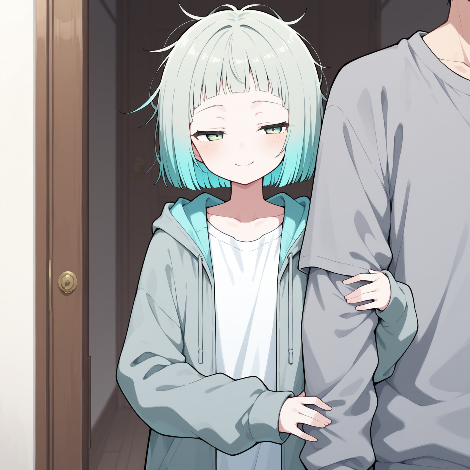 【男の娘】どこに行ってもついてくる | の人気AIイラスト・グラビア