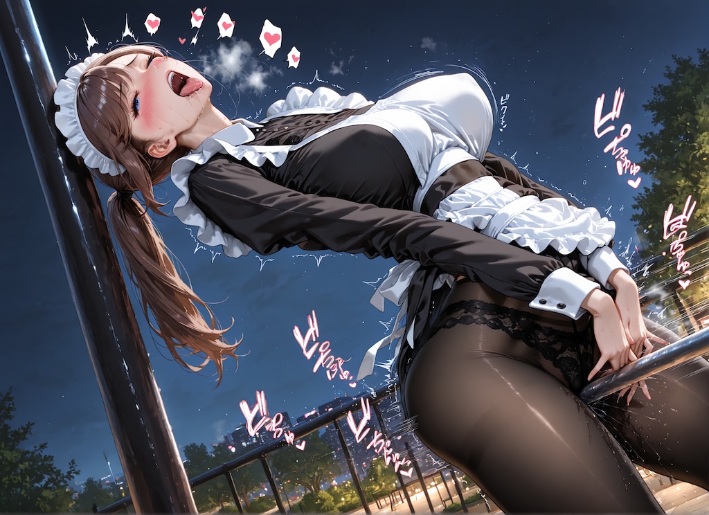 メイドさんのストレス発散