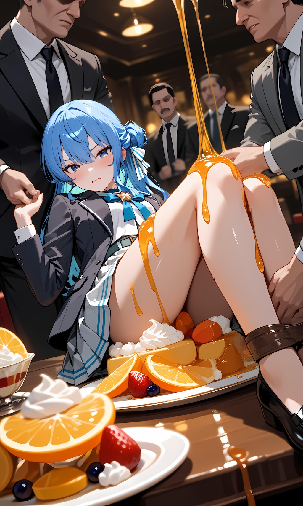 女体盛り　星街すいせい２