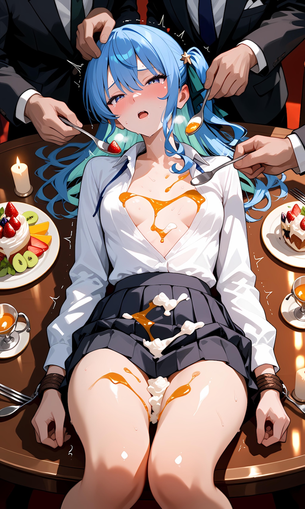 女体盛り　星街すいせい２