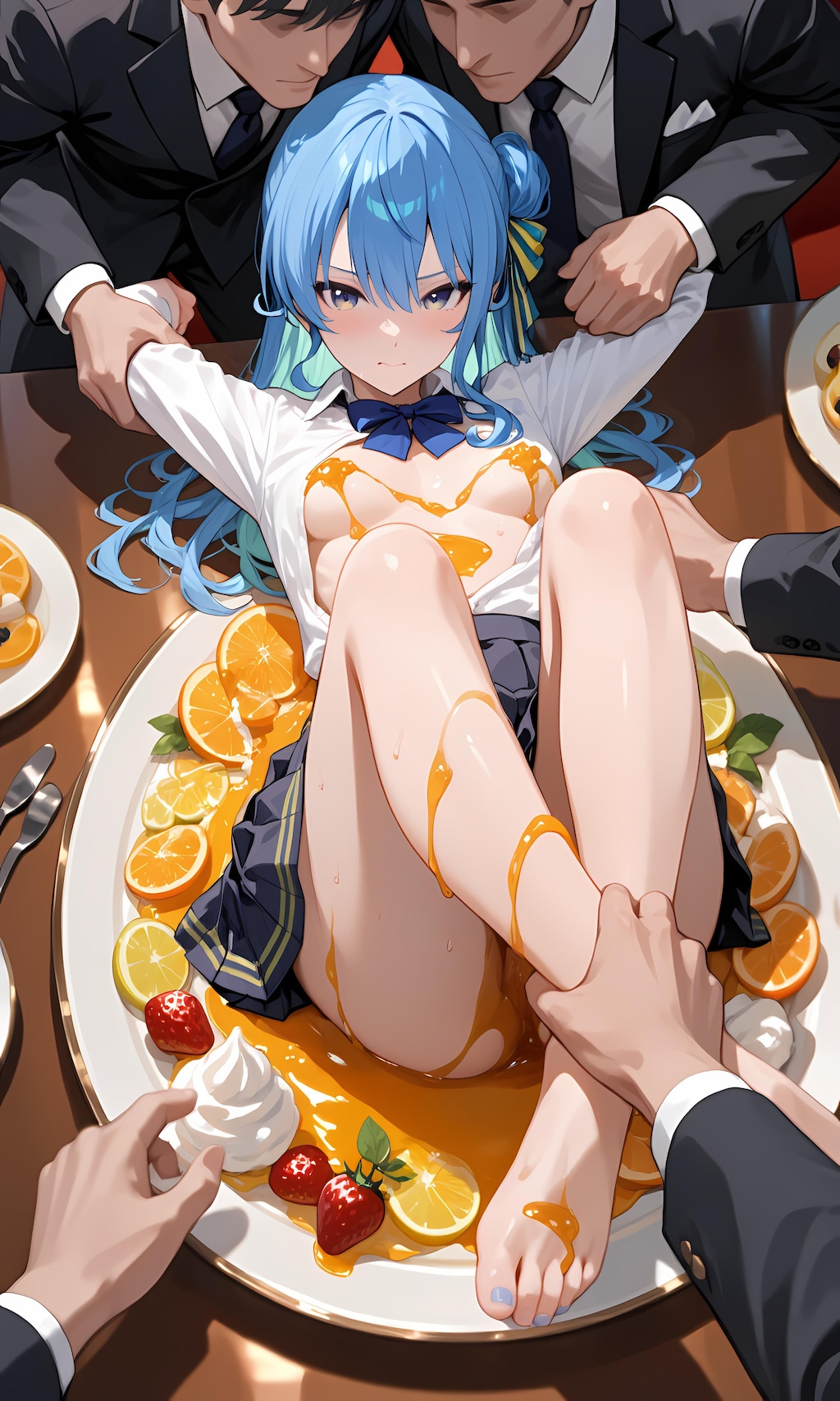 女体盛り　星街すいせい２