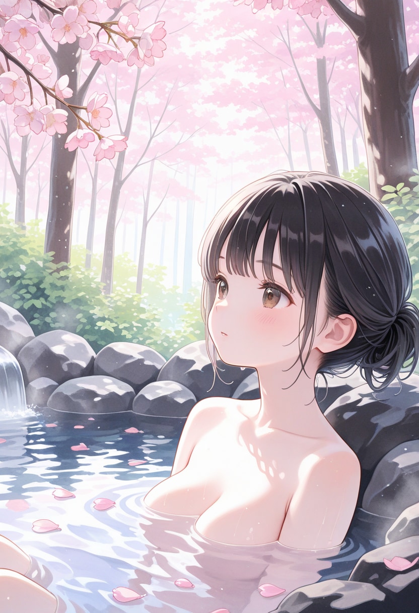 花見風呂(2)