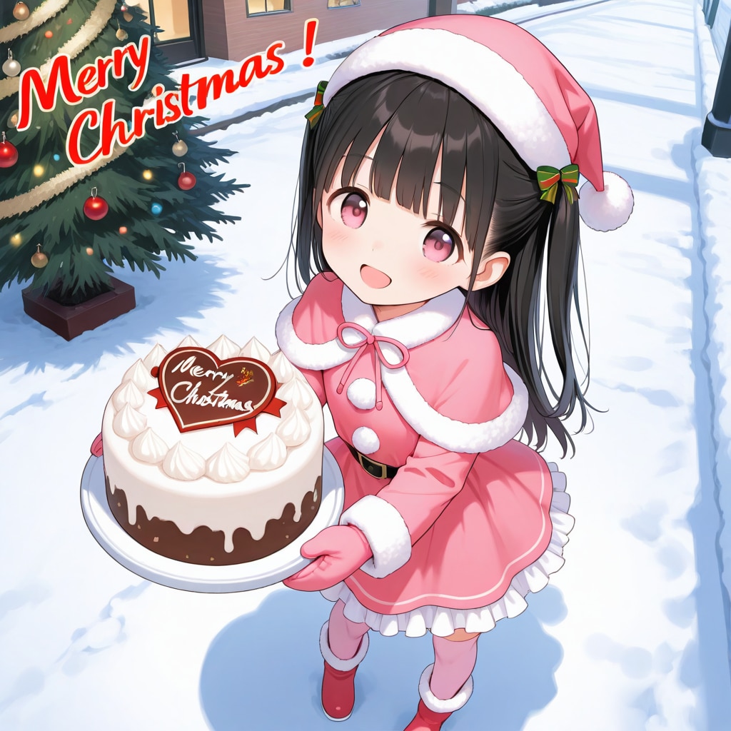 ちびサンタ月ちゃん