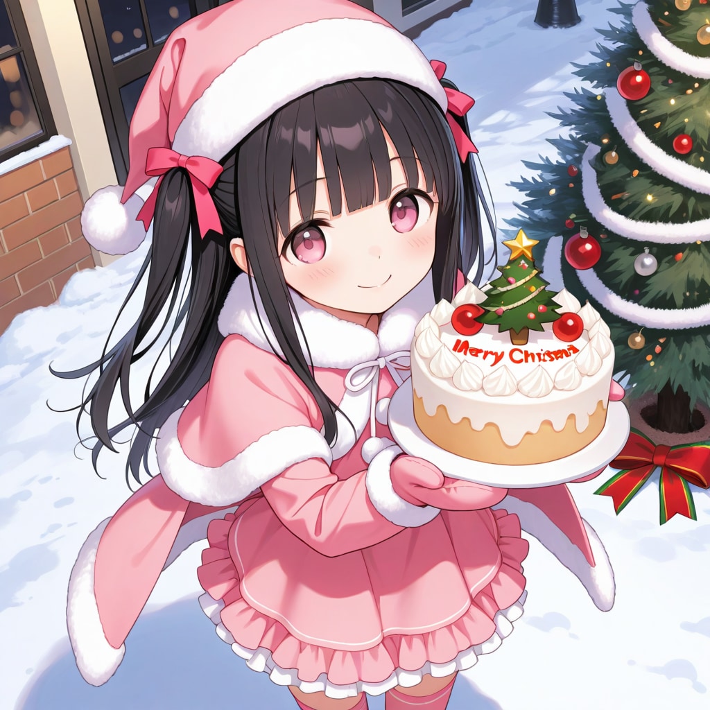 ちびサンタ月ちゃん