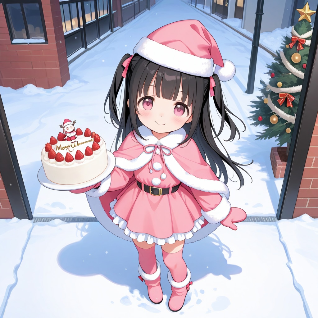 ちびサンタ月ちゃん