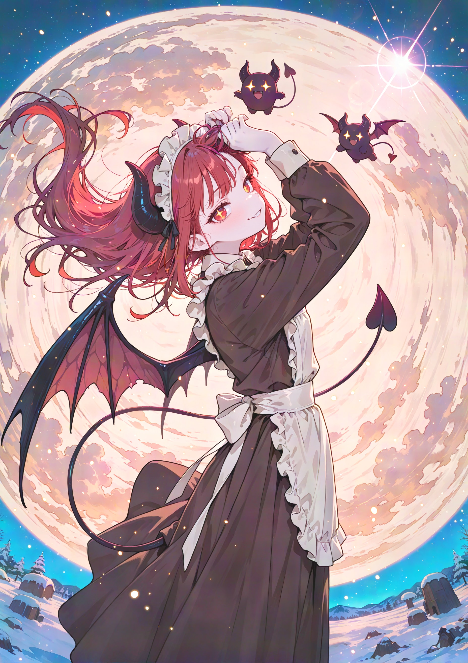 Devil’s Moon | の人気AIイラスト・グラビア