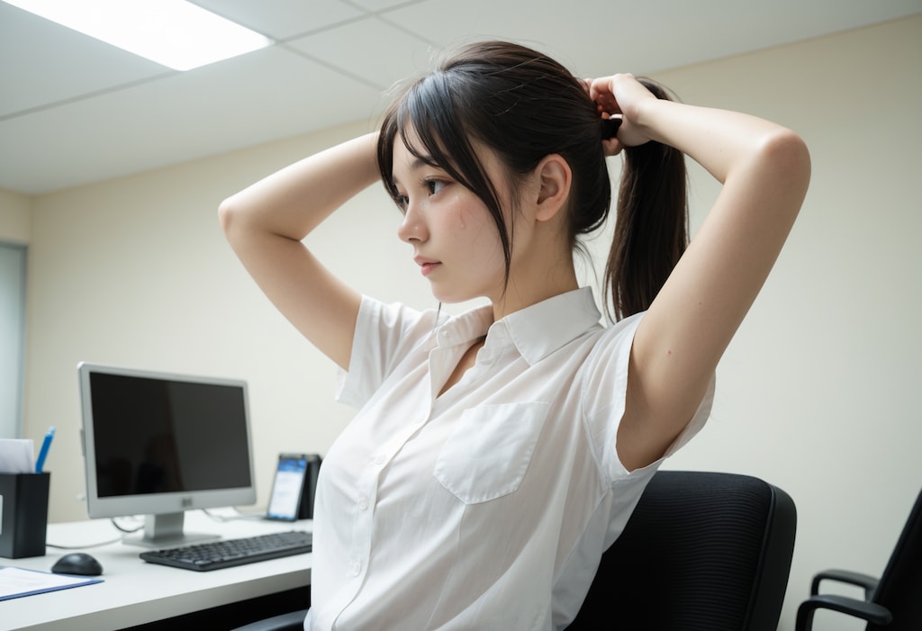 夏のオフィス 1/2