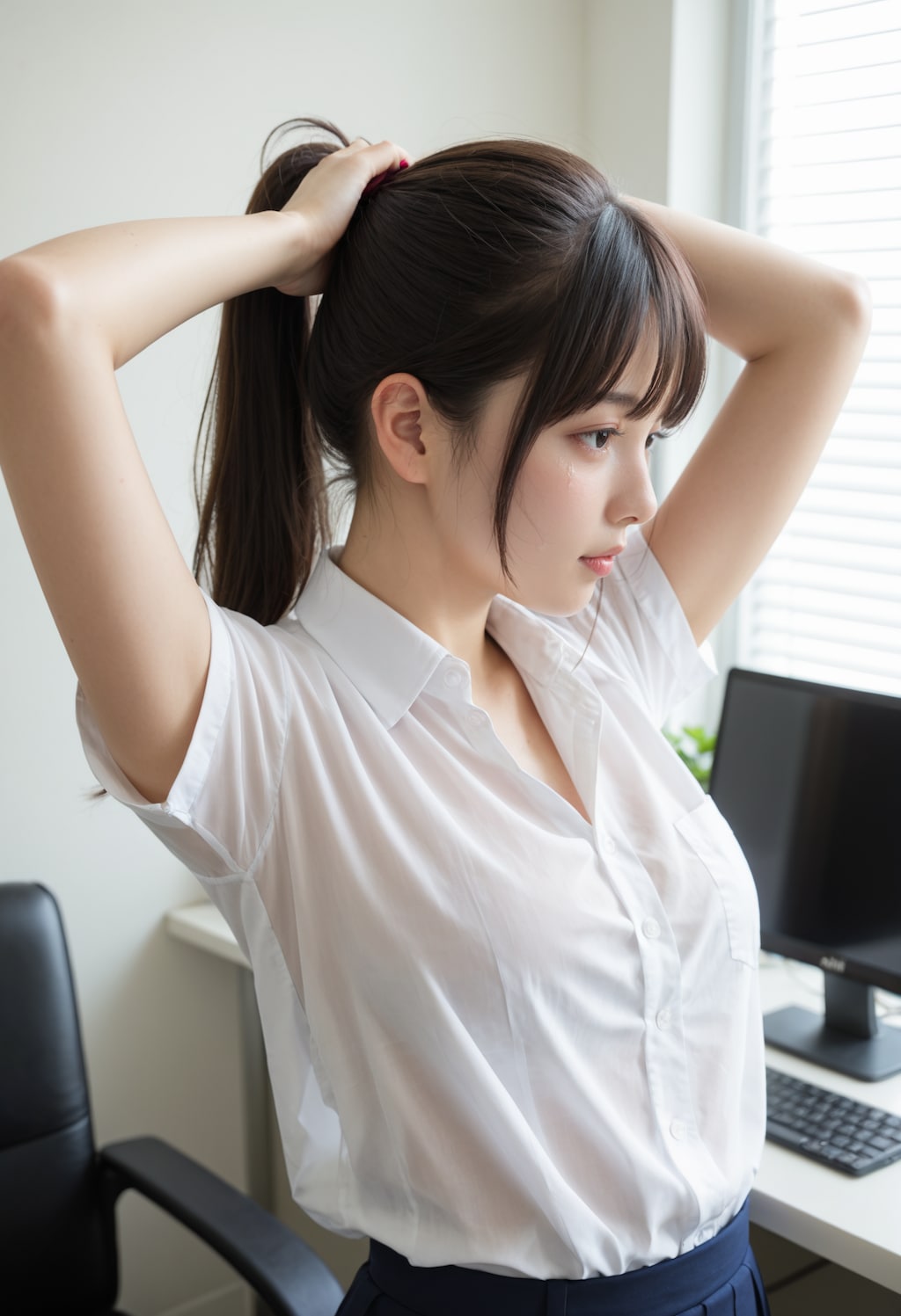 夏のオフィス 1/2