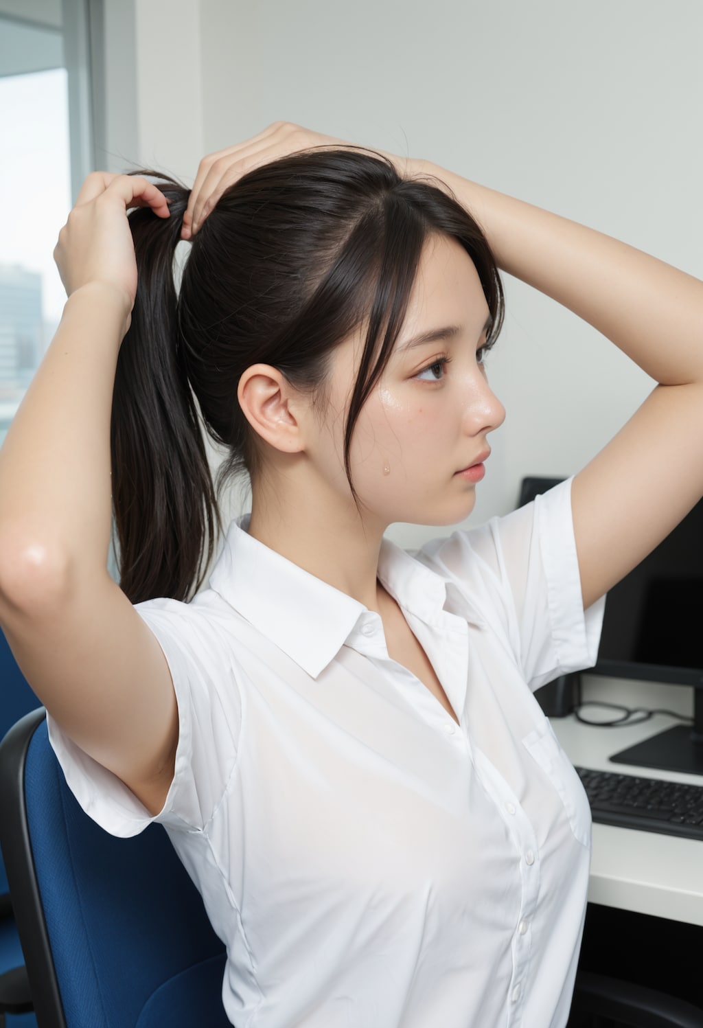 夏のオフィス 1/2
