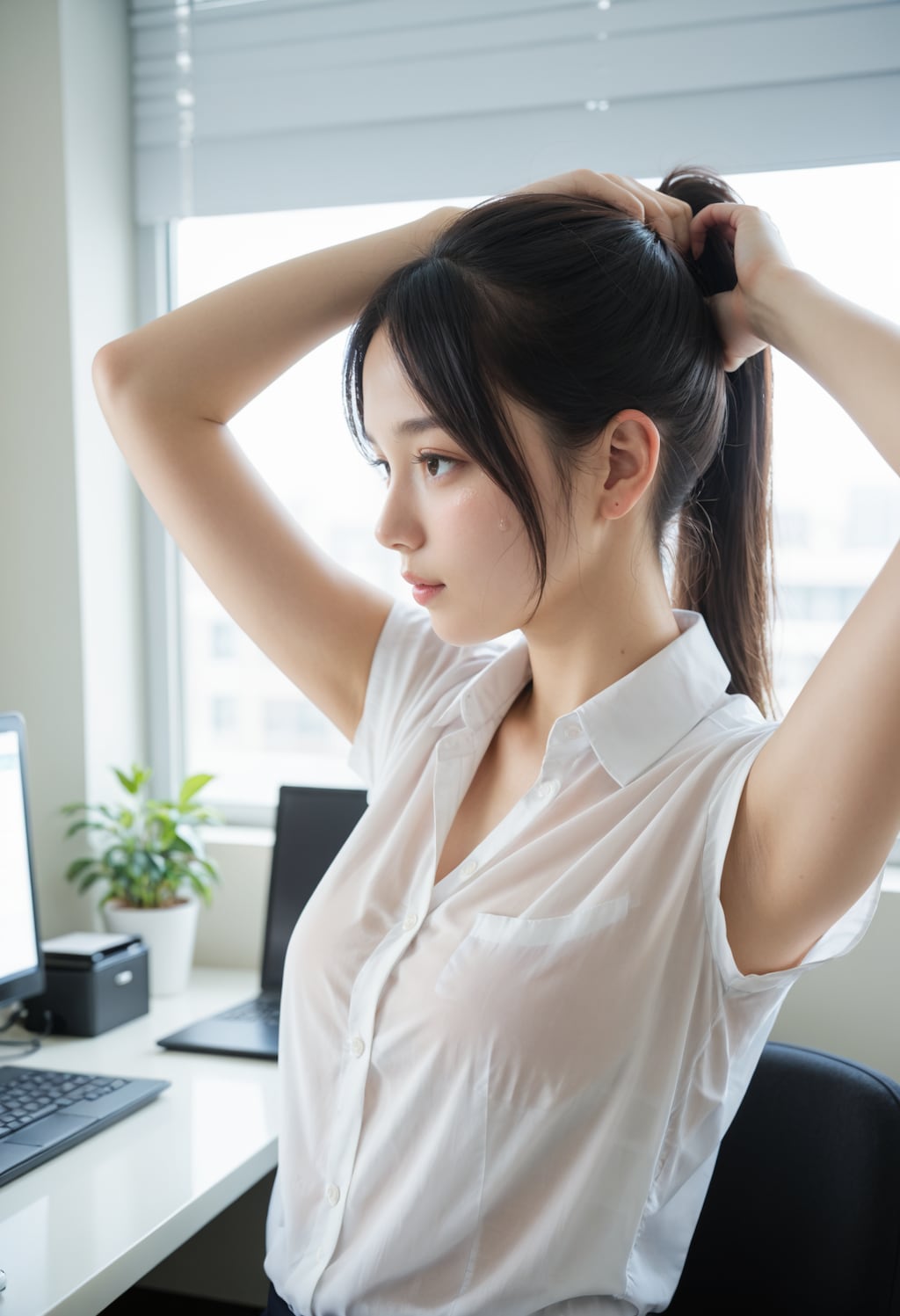 夏のオフィス 1/2