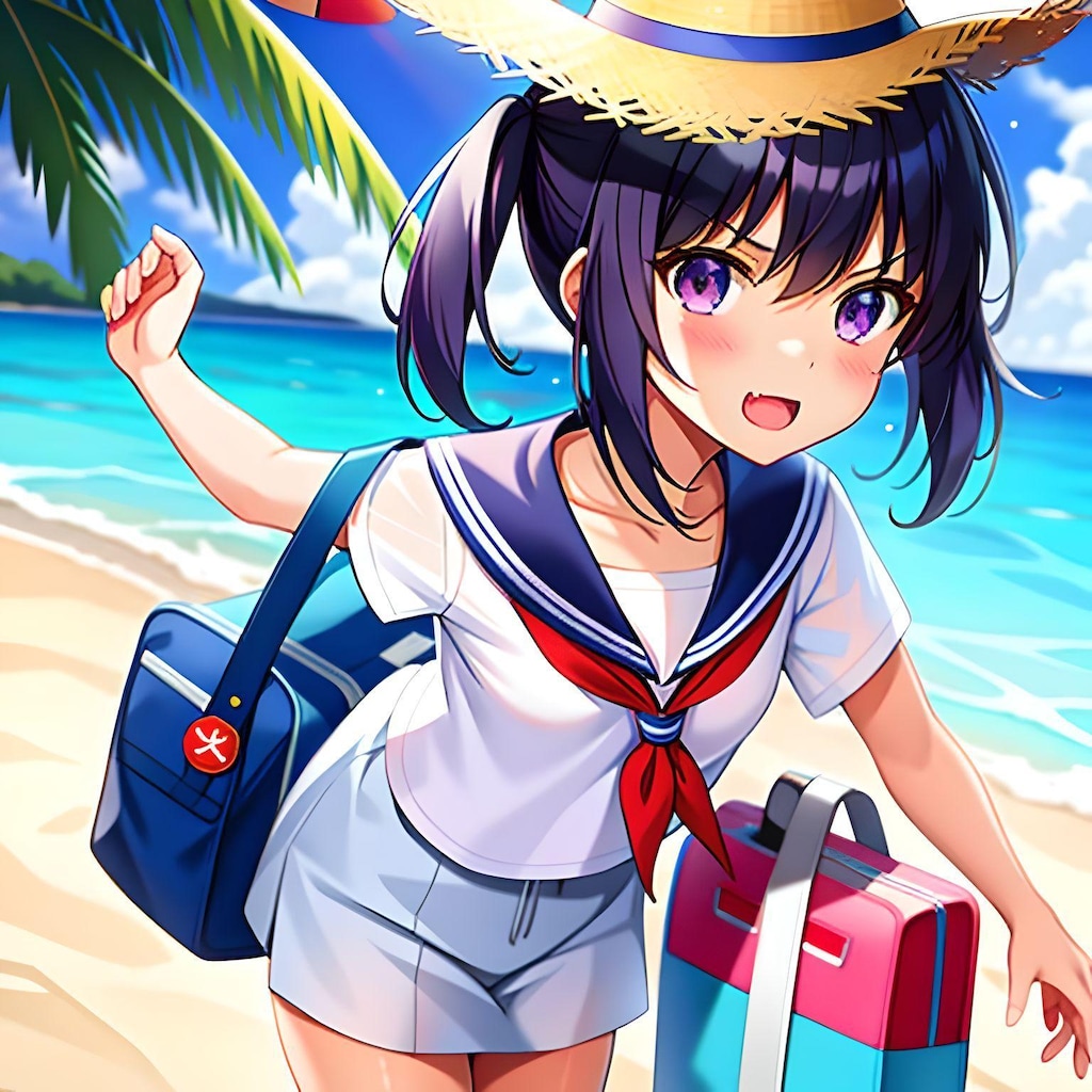 リトライ版暑すぎる夏に怒りの少女