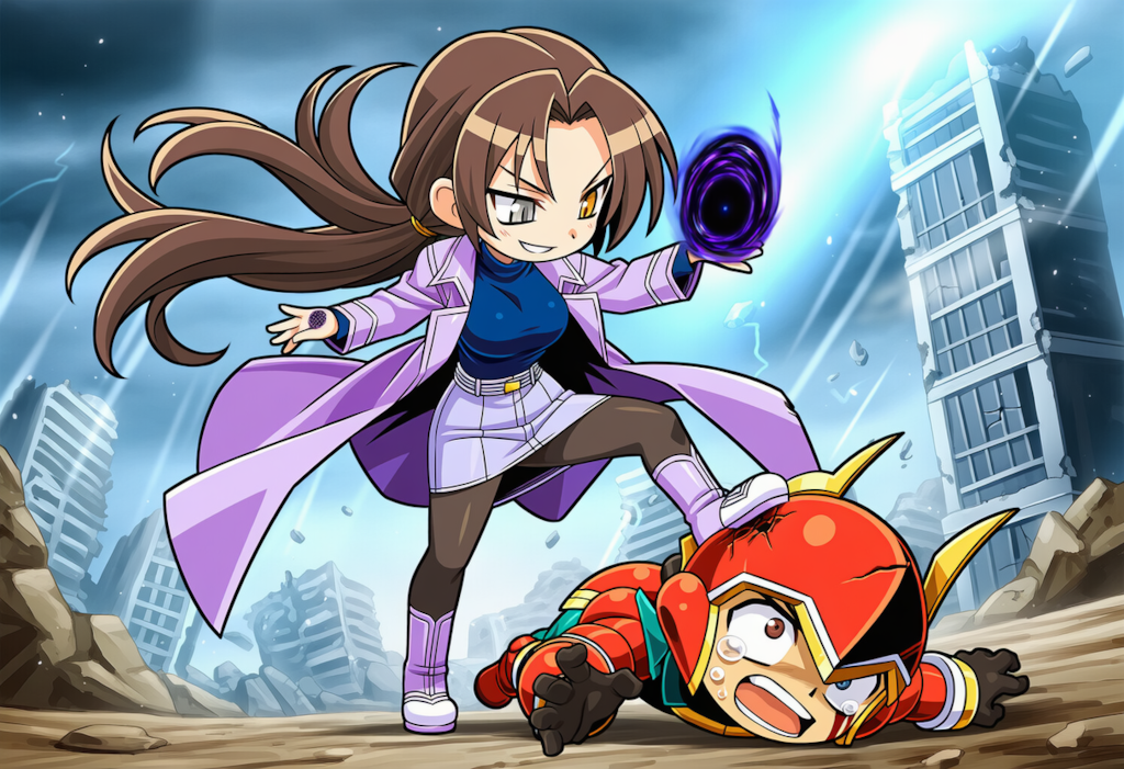 頑張ったヒーロー君にご褒美