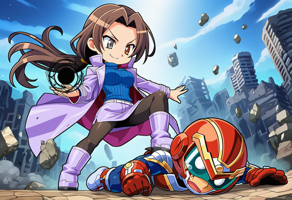 頑張ったヒーロー君にご褒美