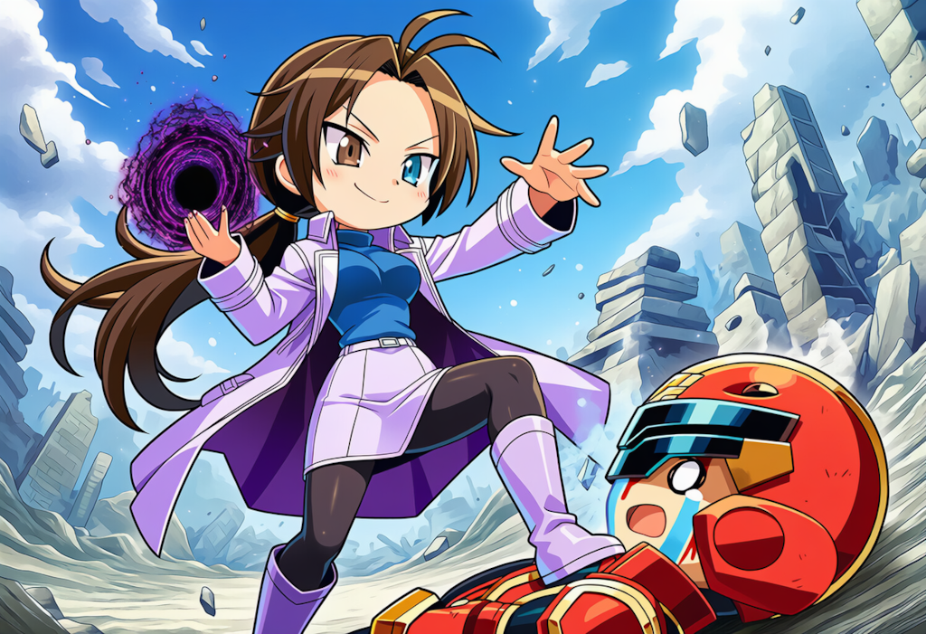 頑張ったヒーロー君にご褒美