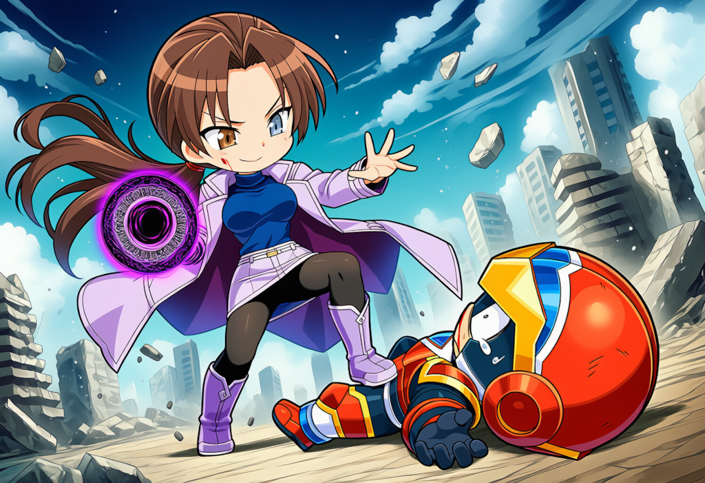 頑張ったヒーロー君にご褒美