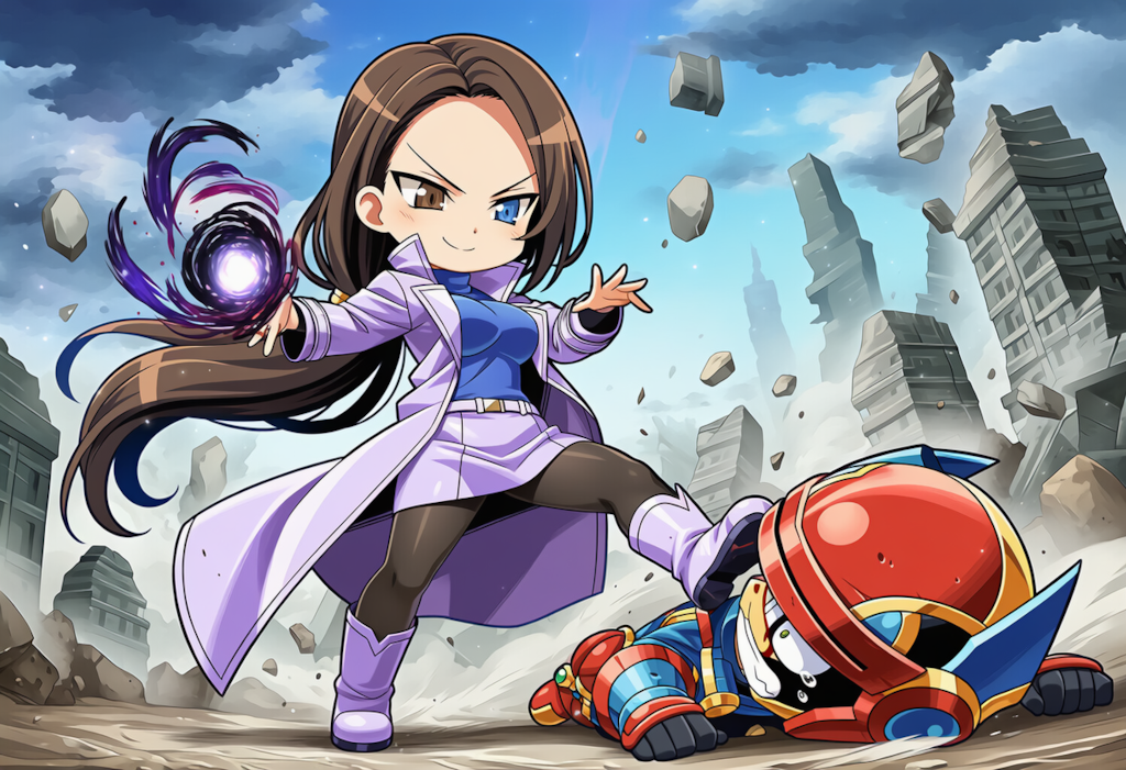頑張ったヒーロー君にご褒美