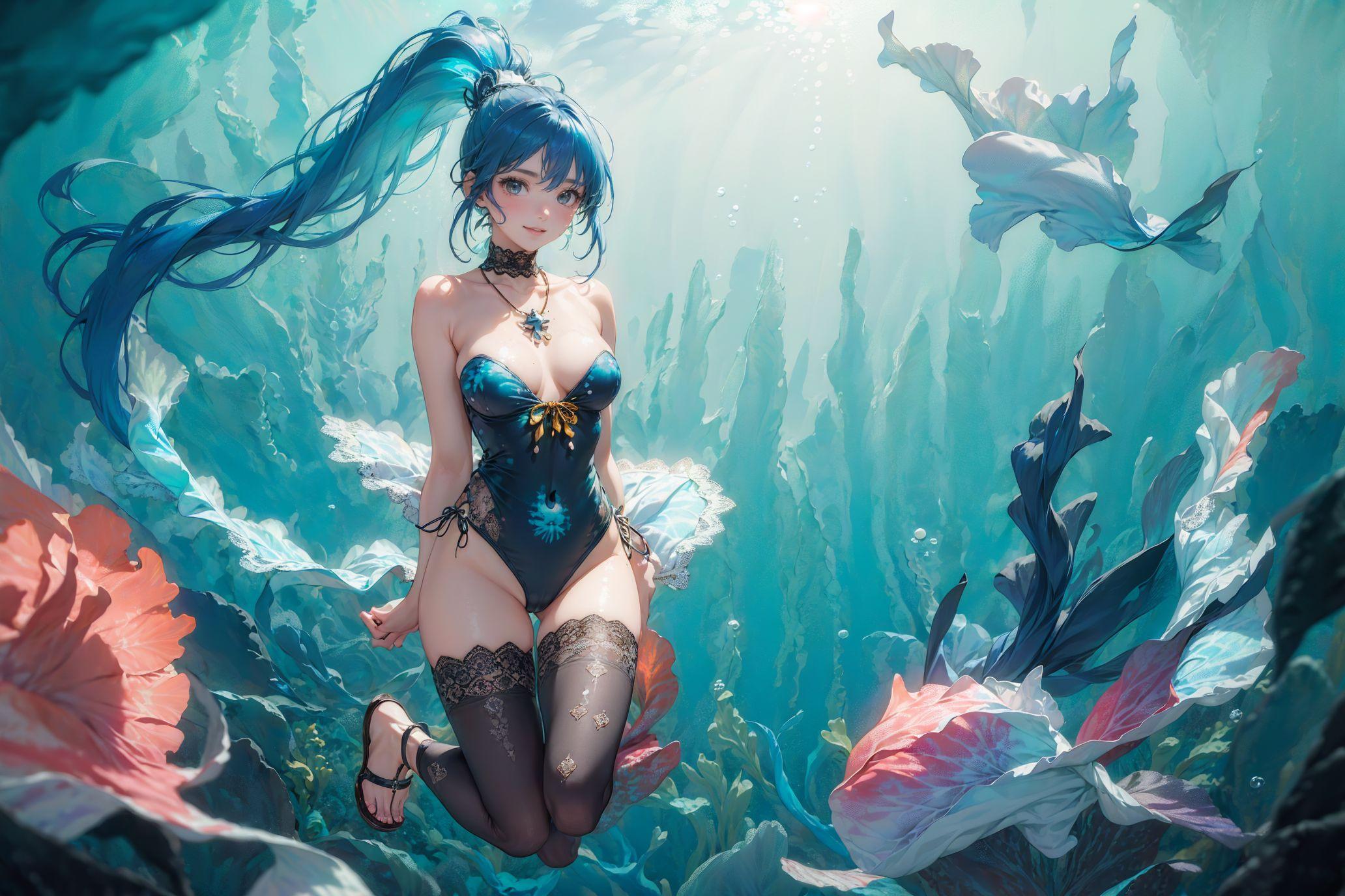 水の中の愛しのあの娘028
